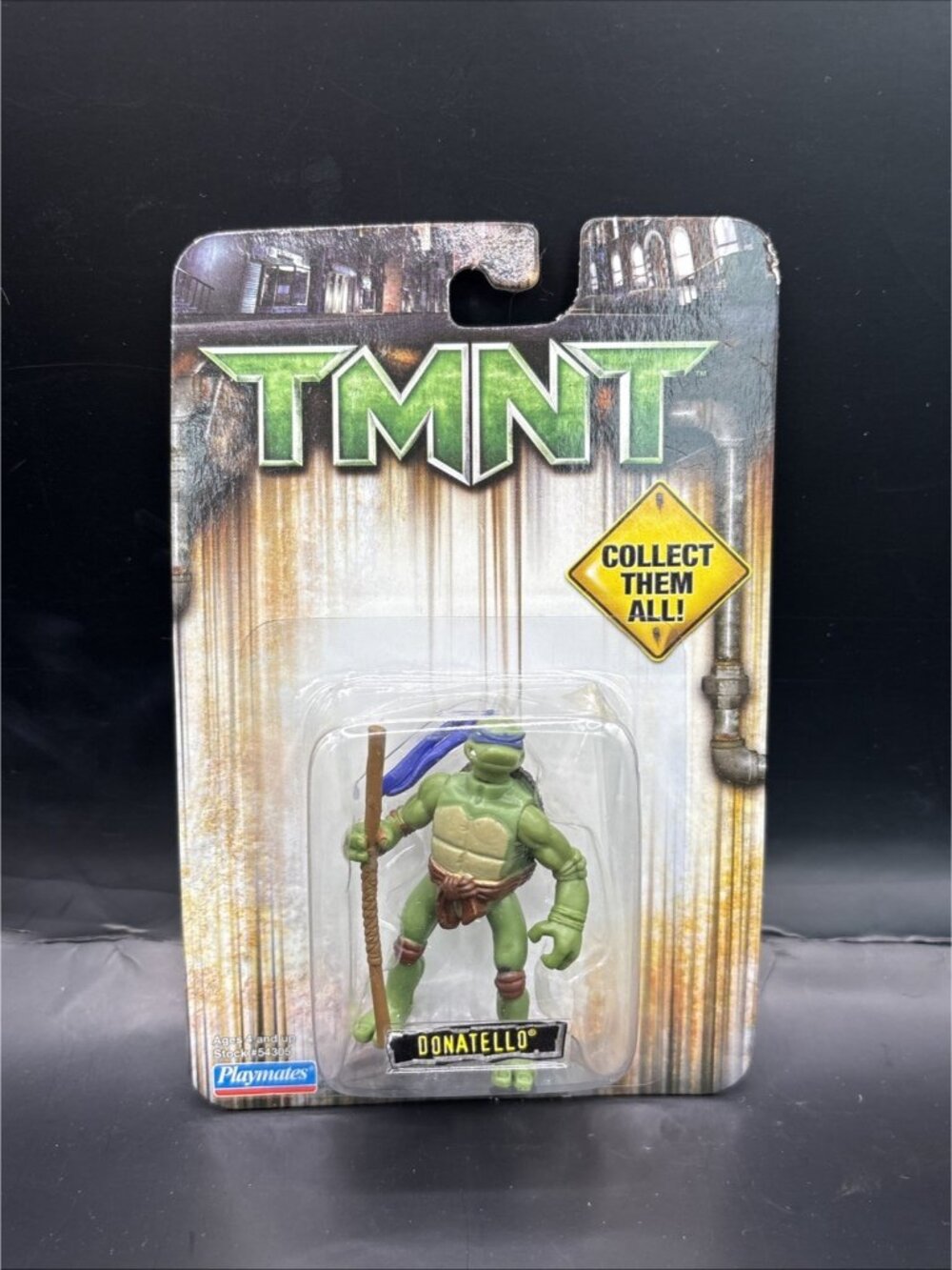 TMNT Donatello Mini Action Figure Toy 2006 Playmates - New